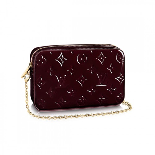 Louis Vuitton M64057 Camera Pouch Crossbody Bag Monogram Vernis