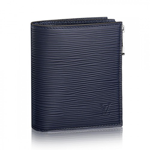 Louis Vuitton Smart Wallet M64008 Epi Leather Bleu Marine