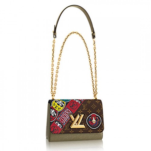 Louis Vuitton Twist MM M43497 Monogram Canvas