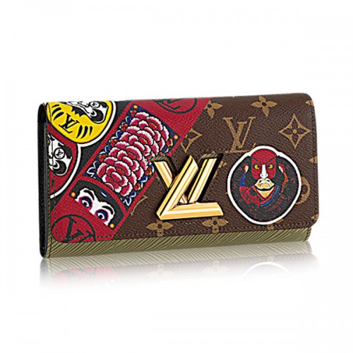 Louis Vuitton Twist Wallet M67260 Monogram Canvas