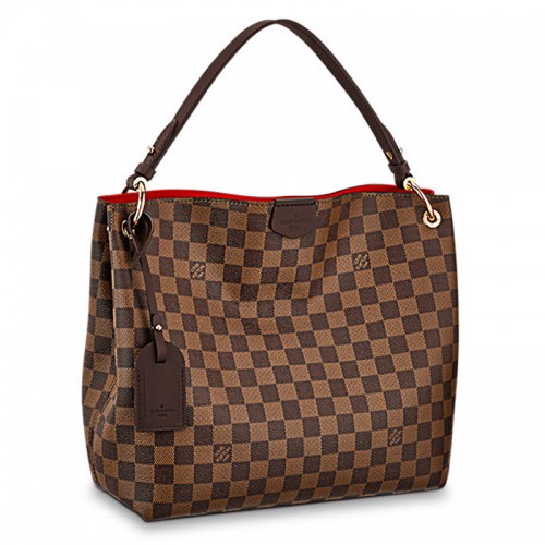 Louis Vuitton Graceful PM N44044 Damier Ebene Canvas