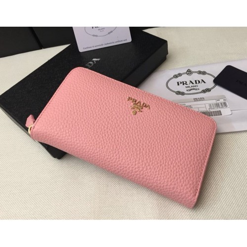 Prada Zipper Wallet 1M0506 Pink