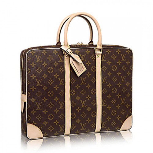 Louis Vuitton M40226 Porte-Documents Voyage Briefcase Monogram Canvas