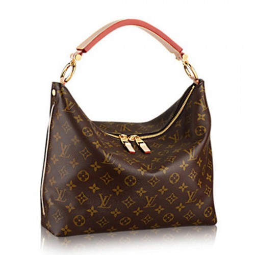 Louis Vuitton M40586 Sully PM Hobo Bag Monogram Canvas