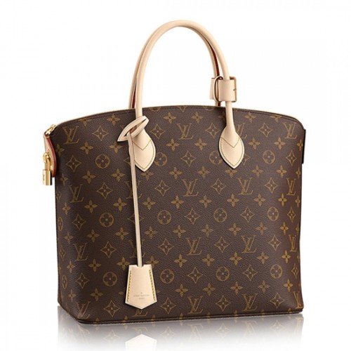 Louis Vuitton M40606 Lockit MM Tote Bag Monogram Canvas