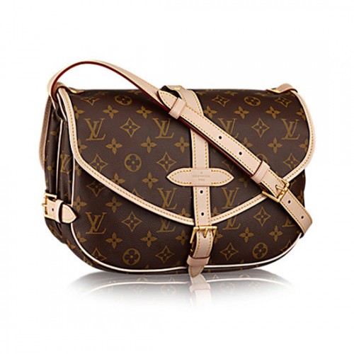 Louis Vuitton M40710 Saumur MM Crossbody Bag Monogram Canvas