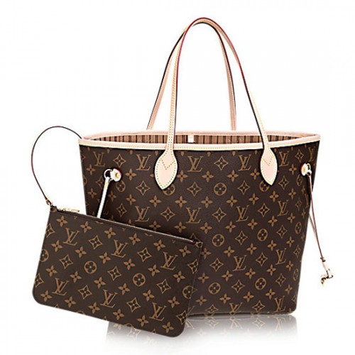 Louis Vuitton M40995 Neverfull MM Shoulder Bag Monogram Canvas