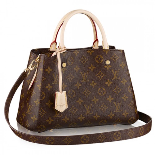 Louis Vuitton M41055 Montaigne BB Tote Bag Monogram Canvas