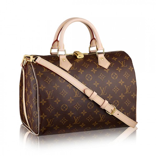 Louis Vuitton M41112 Speedy Bandouliere 30 Tote Bag Monogram Canvas