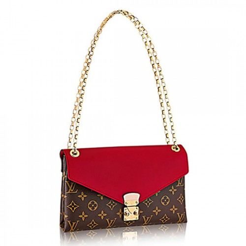 Louis Vuitton M41201 Pallas Chain Shoulder Bag Monogram Canvas