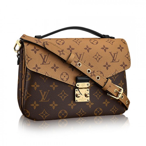 Louis Vuitton M41465 Pochette Metis Crossbody Bag Monogram Canvas