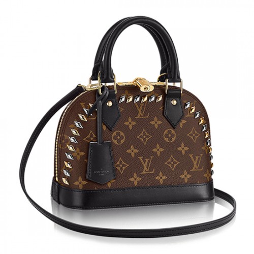 Louis Vuitton M41567 Alma BB Tote Bag Monogram Canvas