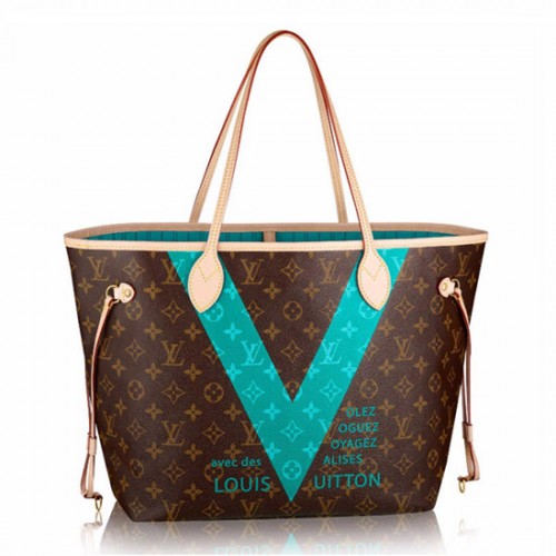 Louis Vuitton M41601 Neverfull MM Shoulder Bag Monogram Canvas