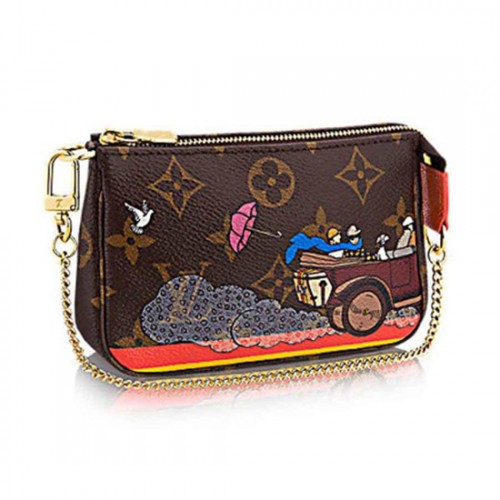 Louis Vuitton M41655 Mini Pochette Accessoires Evasion Monogram Canvas