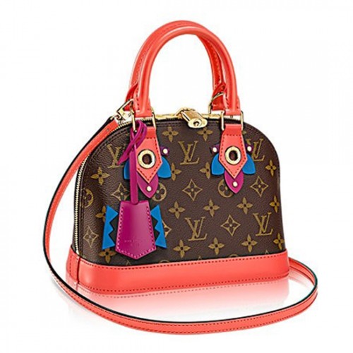 Louis Vuitton M41659 Alma BB Totem Tote Bag Monogram Canvas