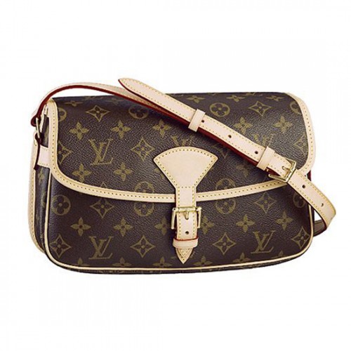 Louis Vuitton M42250 Sologne Crossbody Bag Monogram Canvas