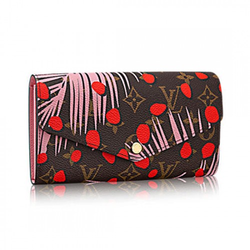 Louis Vuitton M42576 Sarah Wallet Monogram Jungle Dots