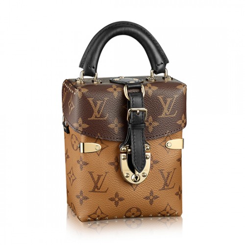 Louis Vuitton M42999 Camera Box Crossbody Bag Monogram Canvas