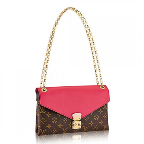 Louis Vuitton M50070 Pallas Chain Shoulder Bag Monogram Canvas