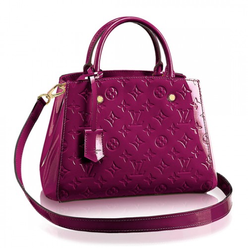 Louis Vuitton M50581 Montaigne BB Tote Bag Monogram Vernis