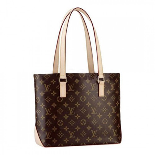 Louis Vuitton M51148 Cabas Piano Shoulder Bag Monogram Canvas