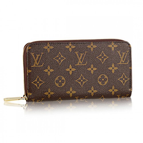 Louis Vuitton M60017 Zippy Wallet Monogram Canvas