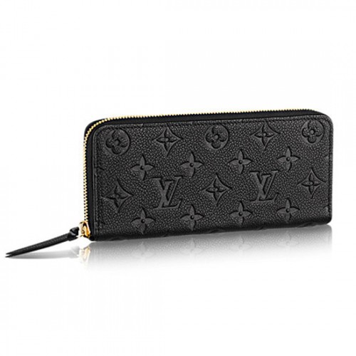 Louis Vuitton M60171 Clemence Wallet Monogram Empreinte Leather