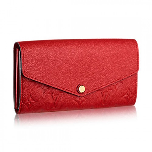 Louis Vuitton M61181 Sarah Wallet Monogram Empreinte Leather