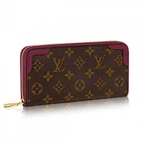 Louis Vuitton M61189 Zippy Wallet Retiro Monogram Canvas