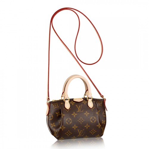 Louis Vuitton M61253 Nano Turenne Crossbody Bag Monogram Canvas