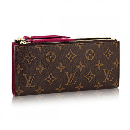 Louis Vuitton M61269 Adele Wallet Monogram Canvas