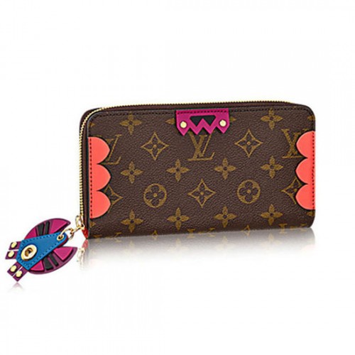 Louis Vuitton M61364 Zippy Wallet Monogram Canvas