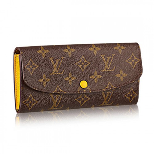 Louis Vuitton M61535 Emilie Wallet Monogram Canvas