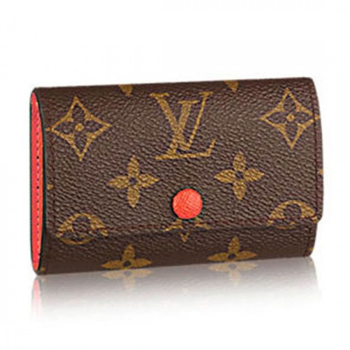 Louis Vuitton M61538 6 Key Holder Monogram Canvas