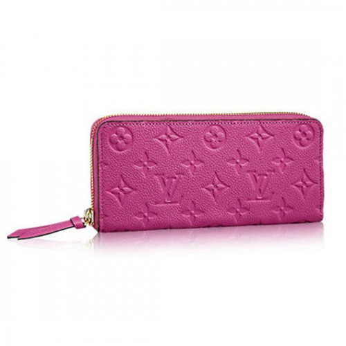 Louis Vuitton M61568 Clemence Wallet Monogram Empreinte Leather