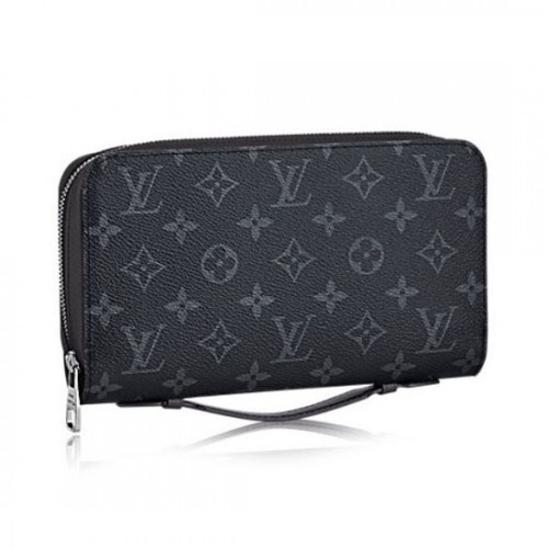 Louis Vuitton M61698 Zippy XL Wallet Monogram Eclipse Canvas