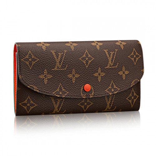 Louis Vuitton M62011 Emilie Wallet Monogram Canvas