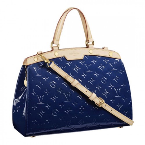 Louis Vuitton M90054 Brea MM Tote Bag Monogram Vernis