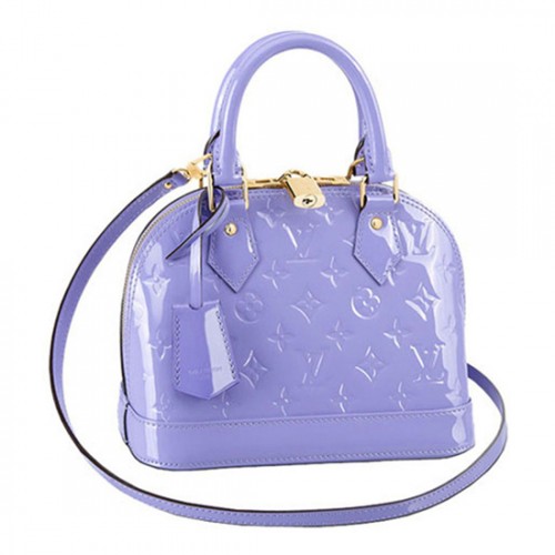 Louis Vuitton M90103 Alma BB Tote Bag Monogram Vernis