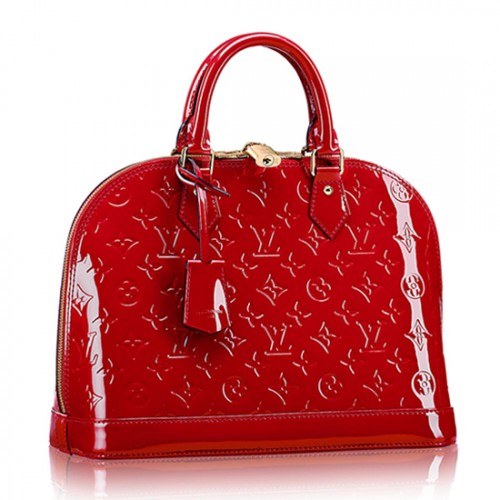 Louis Vuitton M90169 Alma PM Tote Bag Monogram Vernis