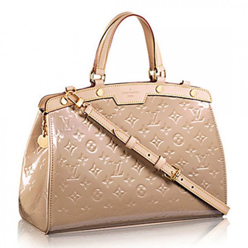 Louis Vuitton M90180 Brea MM Tote Bag Monogram Vernis