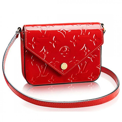 Louis Vuitton M90282 Mini Sac Lucie Crossbody Bag Monogram Vernis