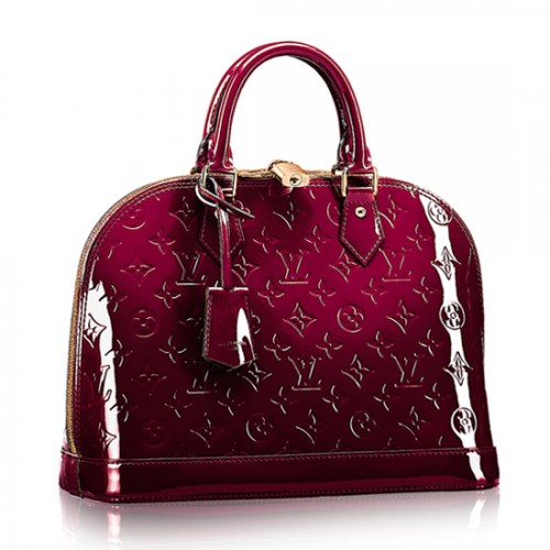 Louis Vuitton M90321 Alma PM Tote Bag Monogram Vernis