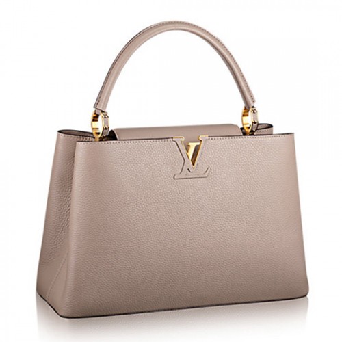 Louis Vuitton M94428 Capucines MM Tote Bag Taurillon Leather