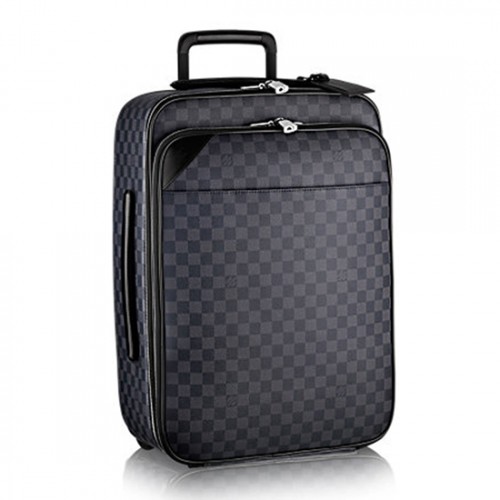 Louis Vuitton N21225 Pegase Legere 55 Business Rolling Luggage Damier Graphite Canvas