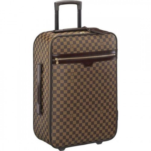 Louis Vuitton N23255 Pegase 60 Rolling Luggage Damier Ebene Canvas