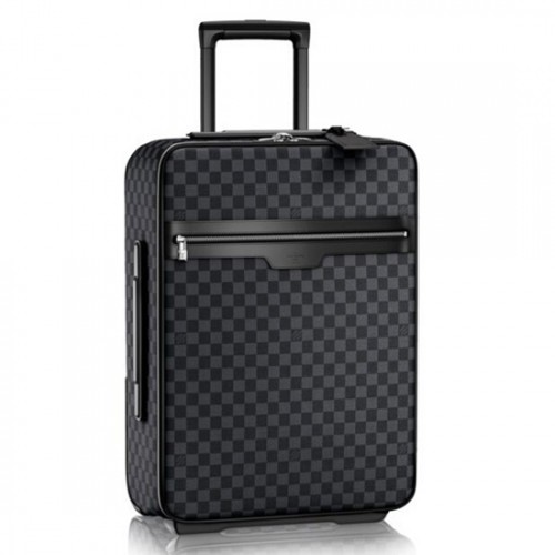 Louis Vuitton N23299 Pegase 55 Rolling Luggage Damier Graphite Canvas