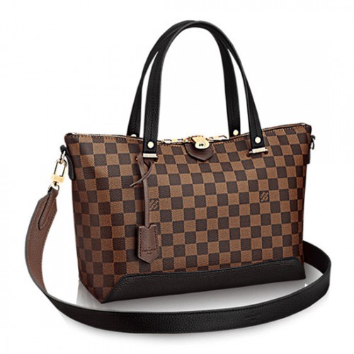 Louis Vuitton N41014 Hyde Park Shoulder Bag Damier Ebene Canvas