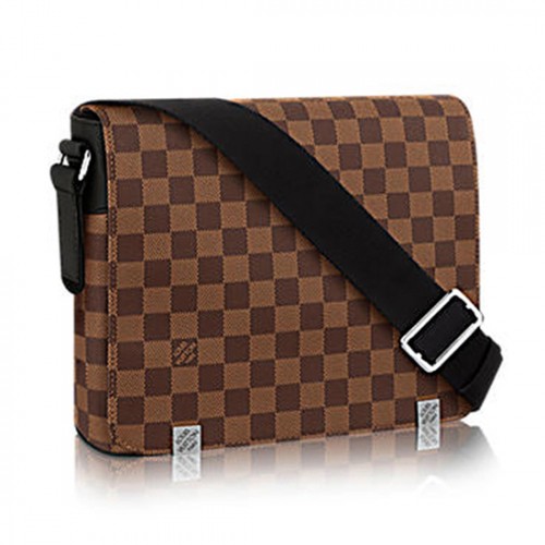 Louis Vuitton N41031 District PM Messenger Bag Damier Ebene Canvas