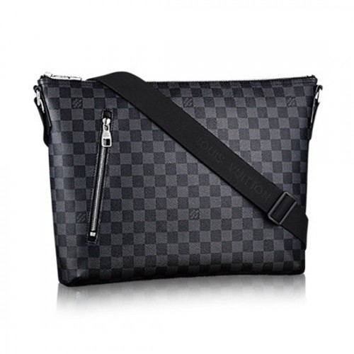 Louis Vuitton N41106 Mick MM Messenger Bag Damier Graphite Canvas